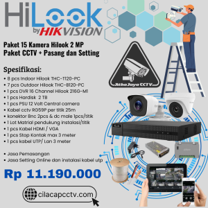 Paket HiLook 15 Kamera 2 MP