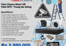 Paket HiLook 3 Kamera 2 MP