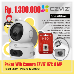 Paket Wifi Camera EZVIZ H7C 4 MP
